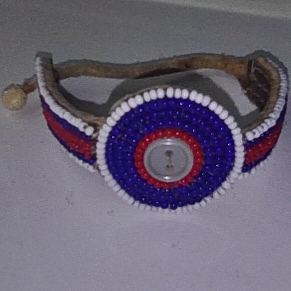 Vintage Masai Beaded bracelet - Picture 3 of 6